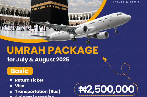 Umrah Package (July- August) Basic